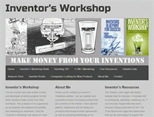 Tablet Screenshot of inventorsworkshop.us